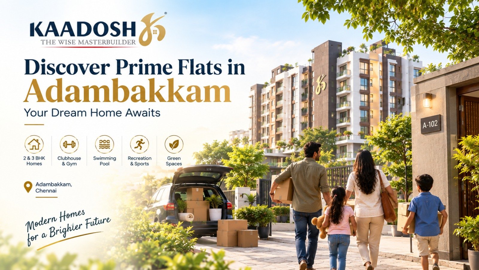 flats in adambakkam for sale