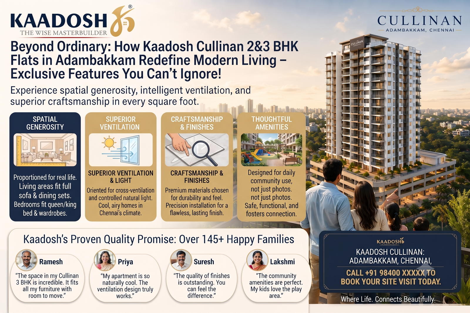 2 BHK apartments in Adambakkam 