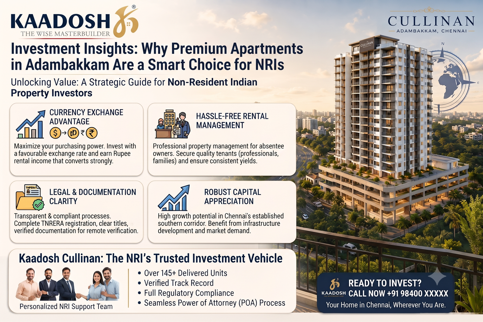 2 BHK apartments in Adambakkam 