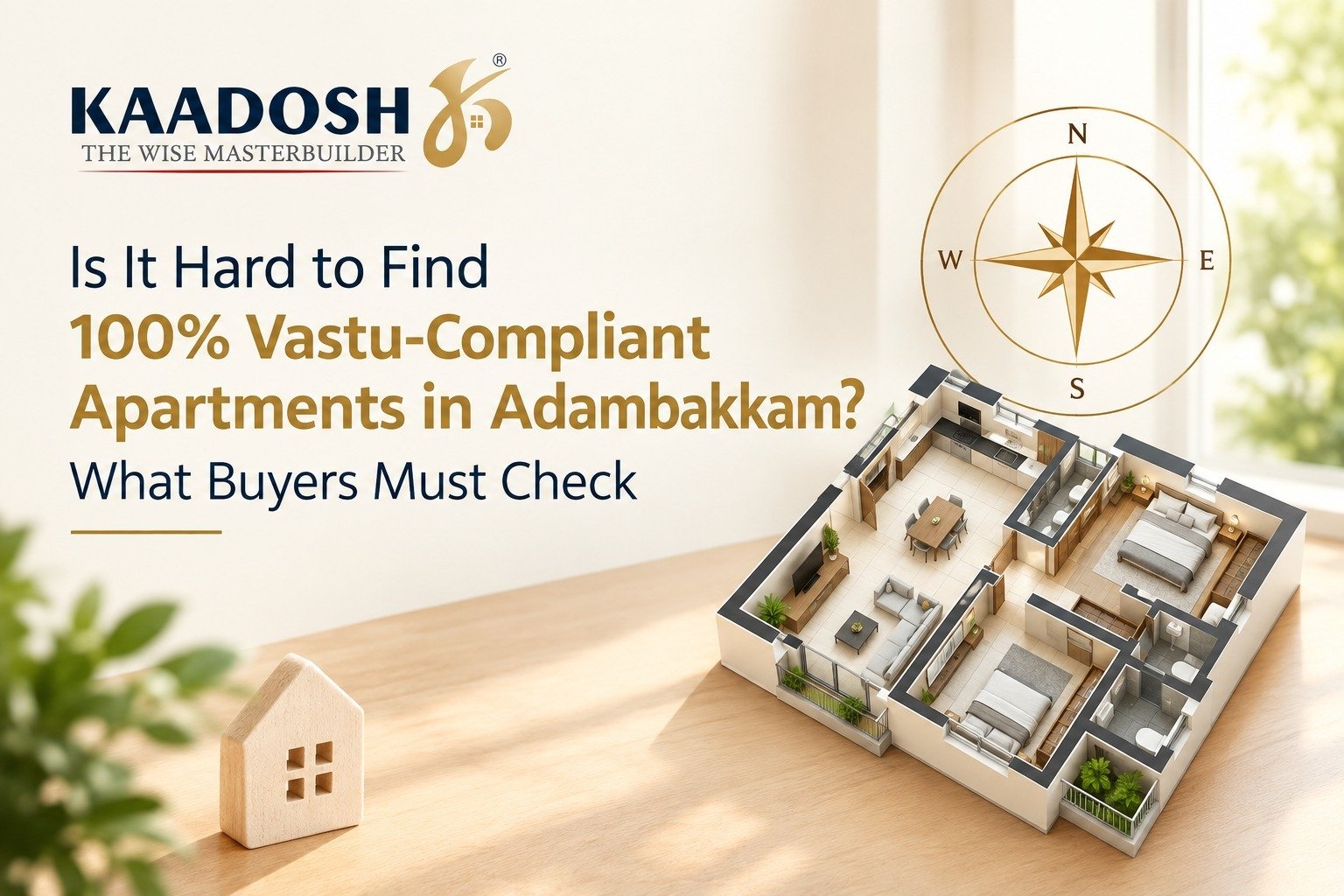 vastu apartments in Adambakkam